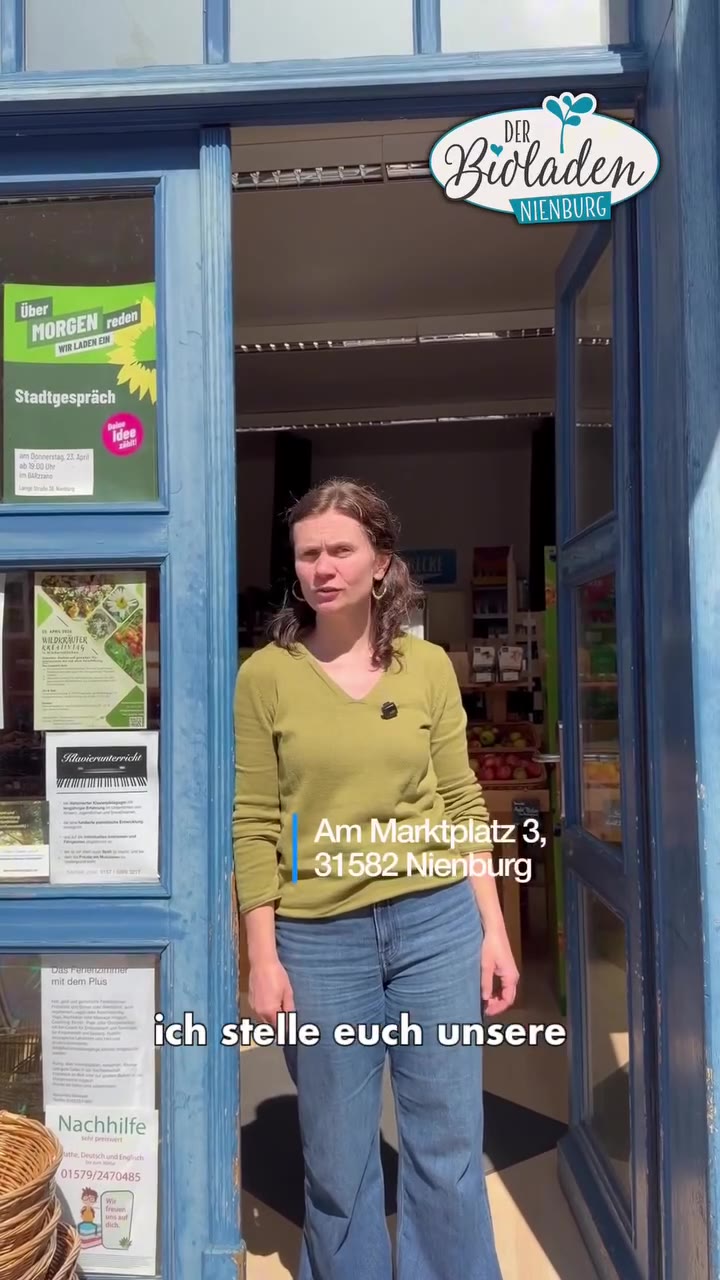Der Außenbereich der Kaffee-Ecke in Nienburg